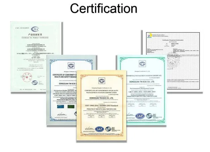 Fiber Optic Cable 12/24 Single Mode GYXTW Central Loose Tube Aerial