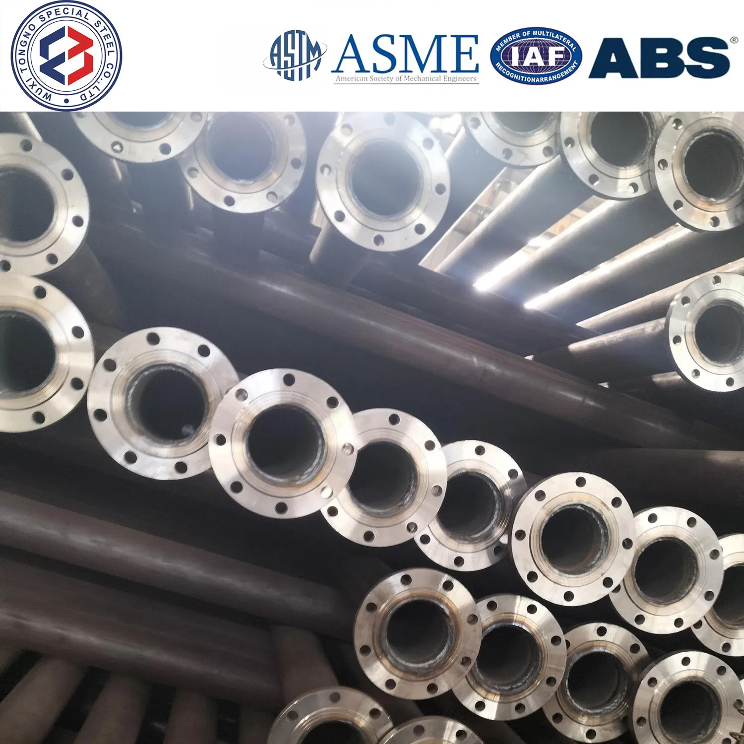 Premium Seamless Steel Flange ASME SA312 and En10216-5 a/SA106 Gr. B, P195gh, P235gh, P265gh, St35.8