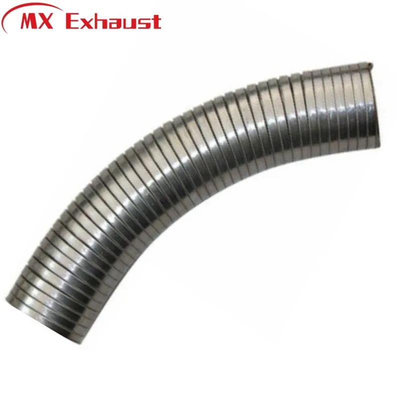 Truck Muffler Exhausts Metal Hoses Flex Tubing 4inch 5'' Stainless Steel Flexible Electrical