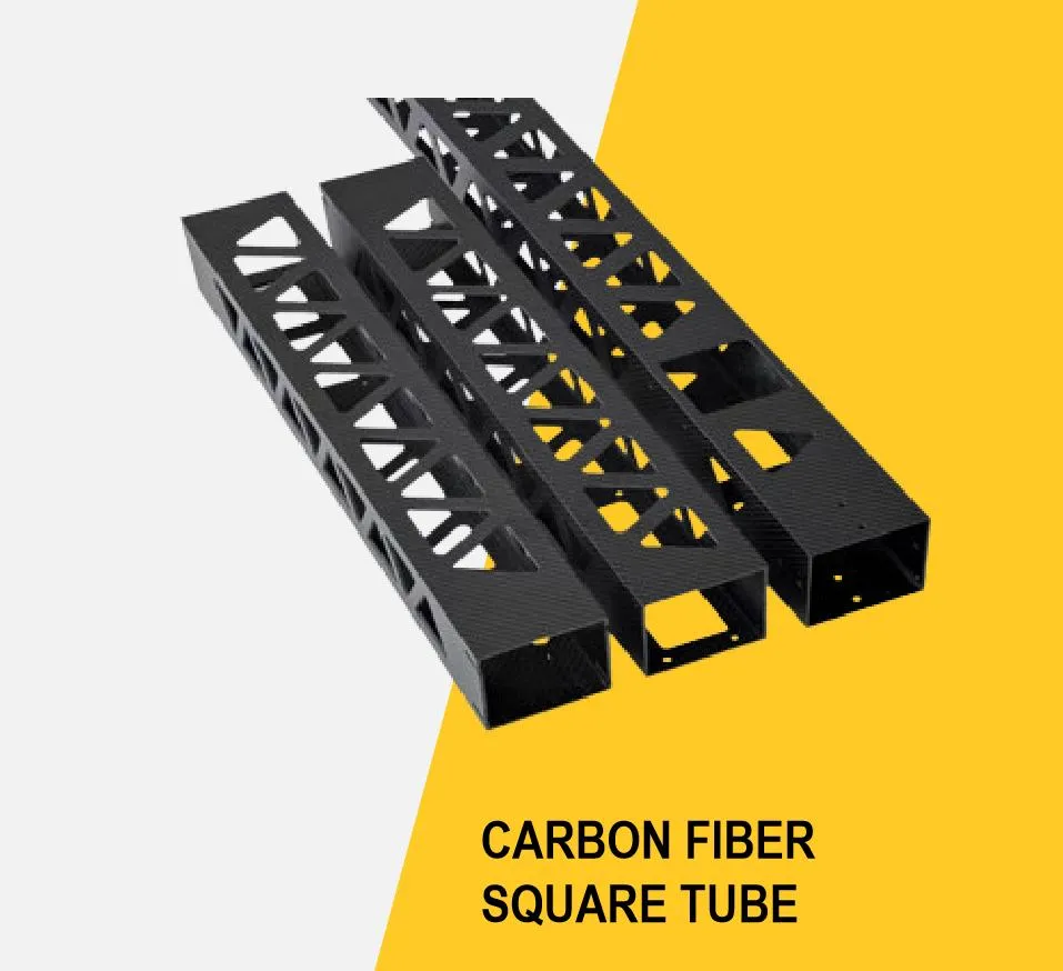 Carbon Fiber Tube Square Tube for Thin Wall