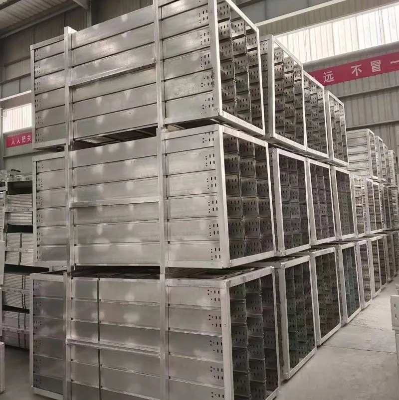 Multi Size Pre Galvanized Cable Tray/Perforated Cable Tray/Factory Customized Cable Tray
