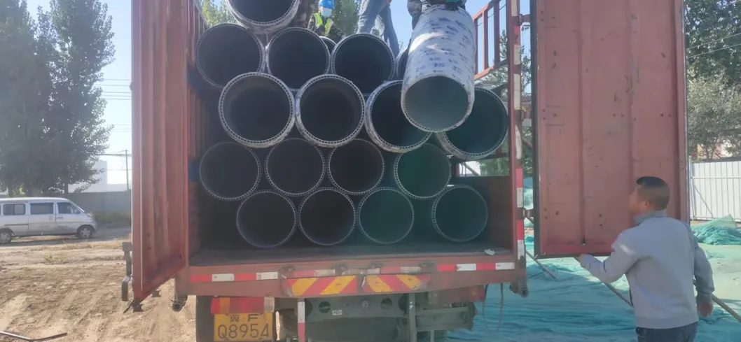 PVC Double Wall Corrugated Pipe for Stormwater Drainage and Sewer Systems