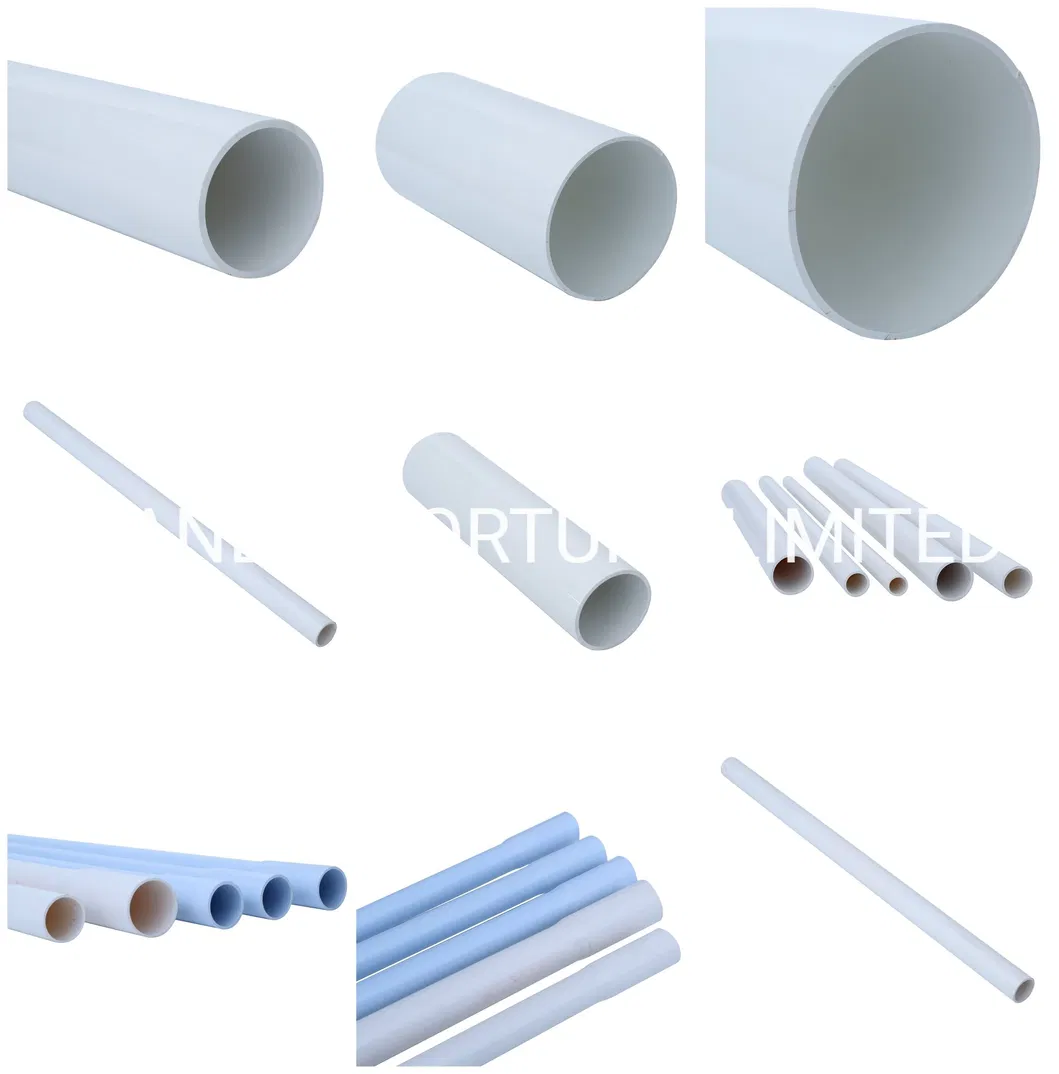 25mm PVC Electrical Conduit Pipe Plastic Pipe Tube and Fittings