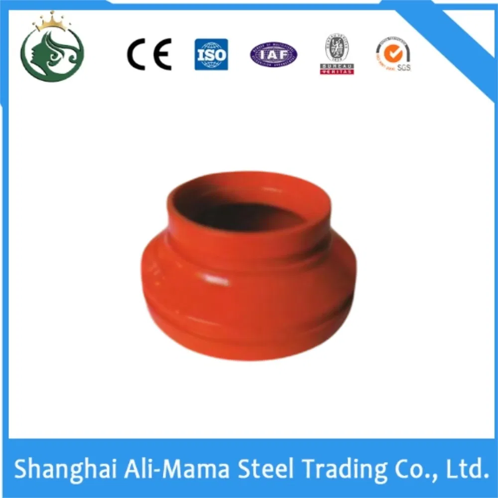 Black Malleable Iron Fittings for Global Construction Needs Fire Fighting Fitting Approved UL FM Certificate 1.6MPa and 2.5MPa for Ductile Iron Pipe