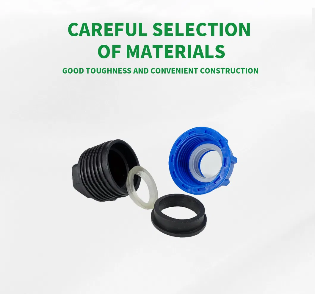 PP Threaded Pipe Fittings PP Compression Fittings Nylon Pipe Fittings for Pipeline System Producer
