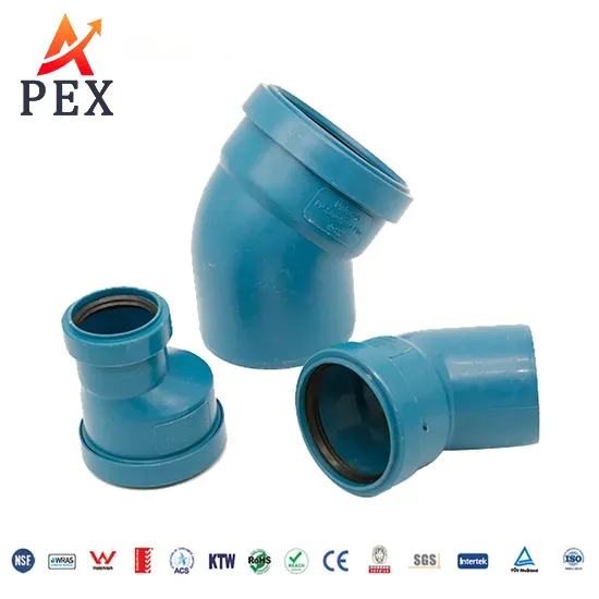 PP Soundproof Pipe and Fittings for Drainage System 50mm