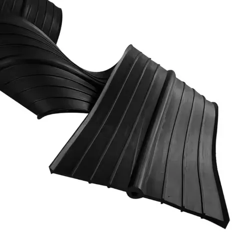 Custom-Molded EPDM Waterstop with Flange Connections for Pipe Penetration Sealing in Water Treatment