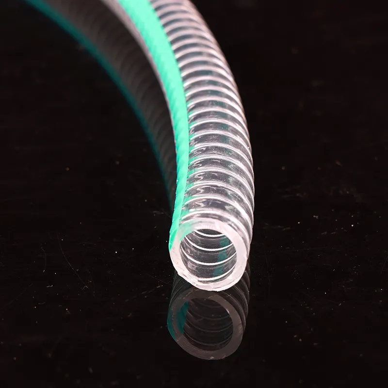 2-1/2" Flexible Durable Food Grade PVC Steel Wire Hose Pipe for Juice Transport