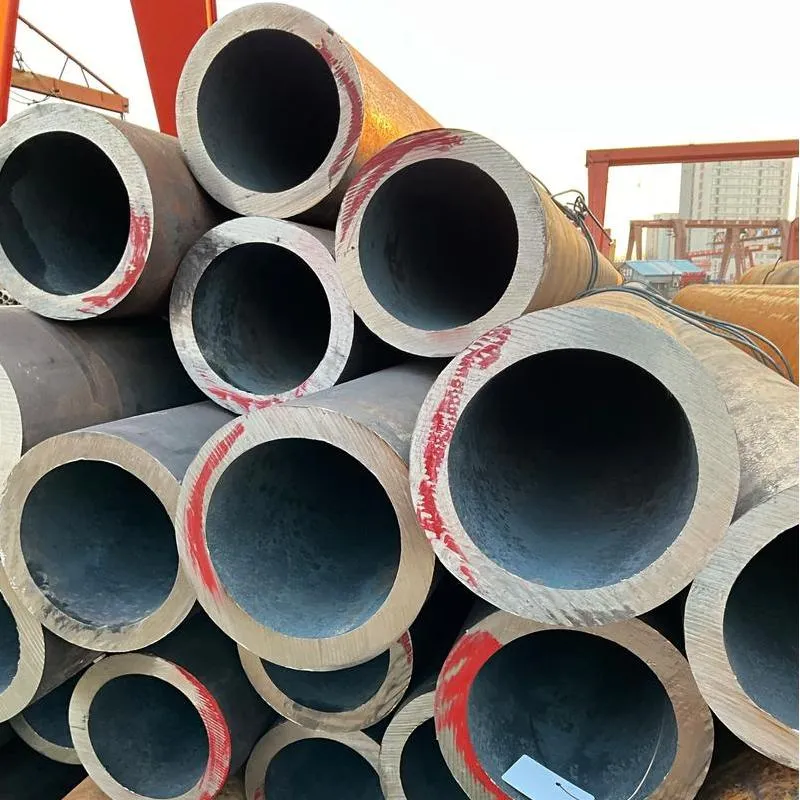 Thick Wall Seamless Duplex Steel Pipe Uns S32205 Pressure Vessel Quality