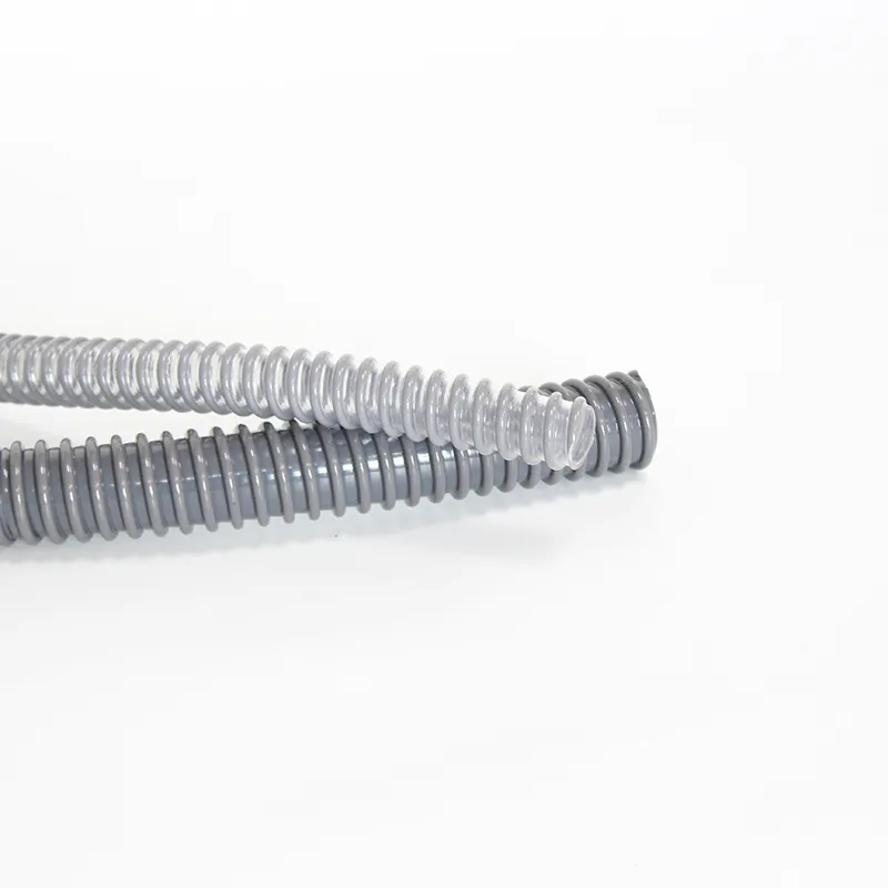 Durable PVC Spiral Wire Corrugated Pipe for Safe Cable Management