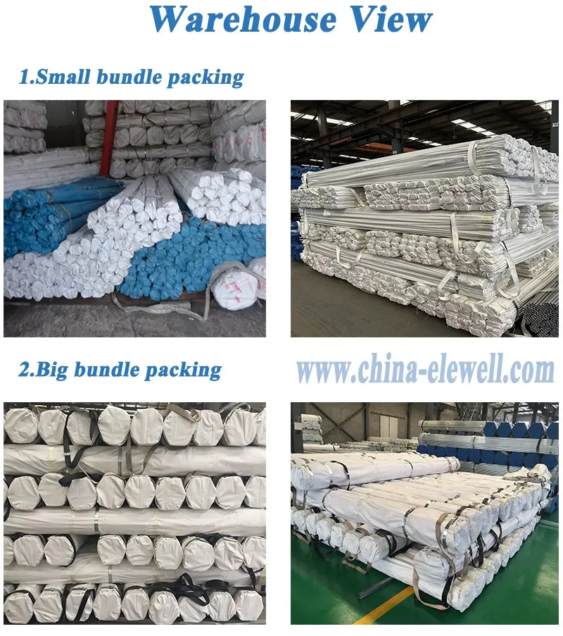 Carbon Steel Hot Dipped Galvanized Rsc Conduit Electrical Cable Protection Metallic Rigid Conduit and Pipe