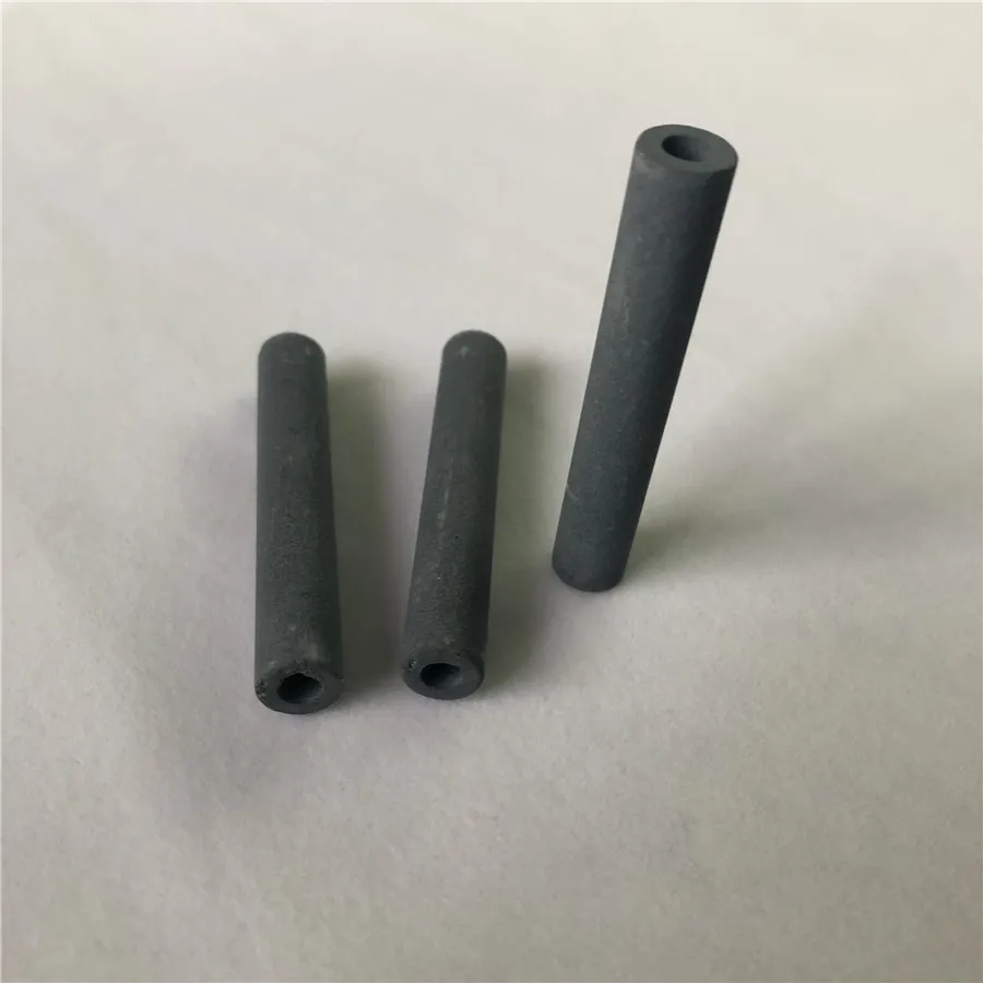 Porosity Customizable Porous Sic Ceramic Filtration Tubes Liquid Filter Pipes