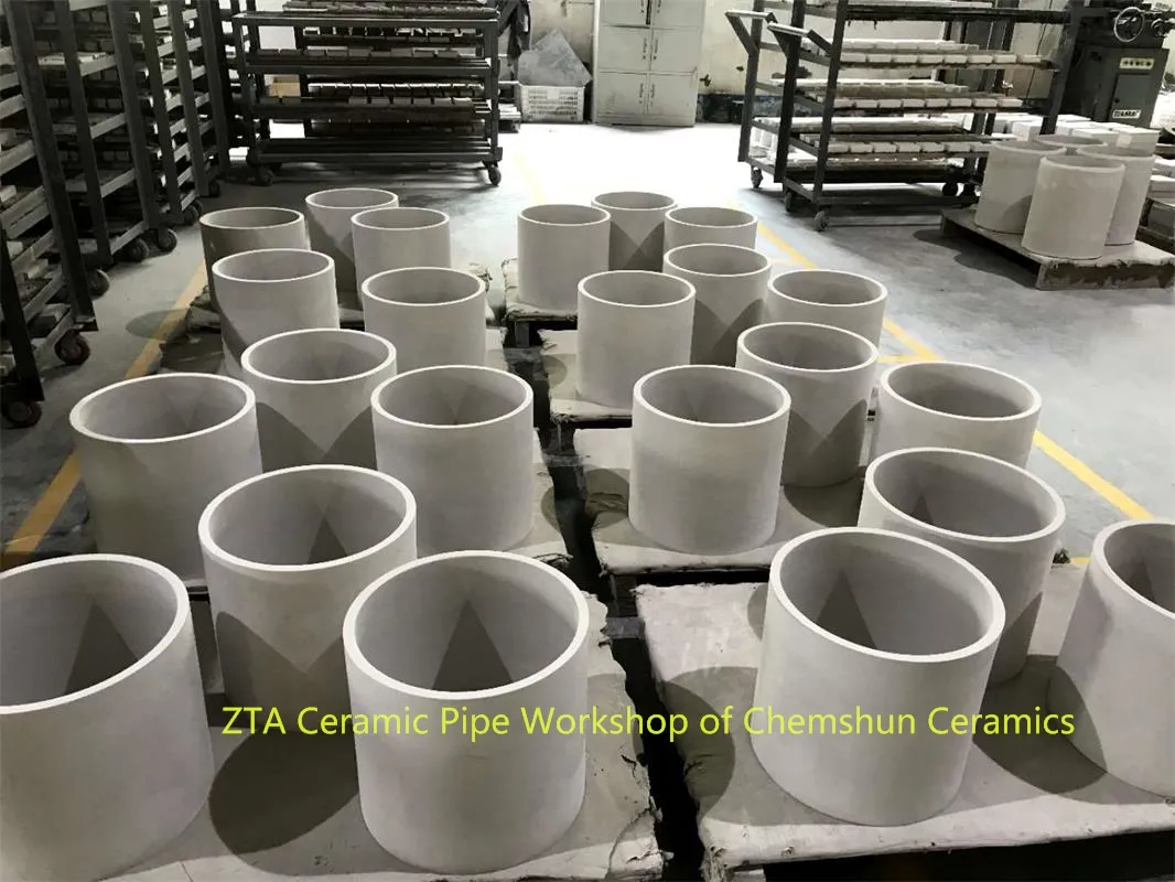 Pipe Tube Fittings Porous Ceramic Tubes Pipe in Mining Industry