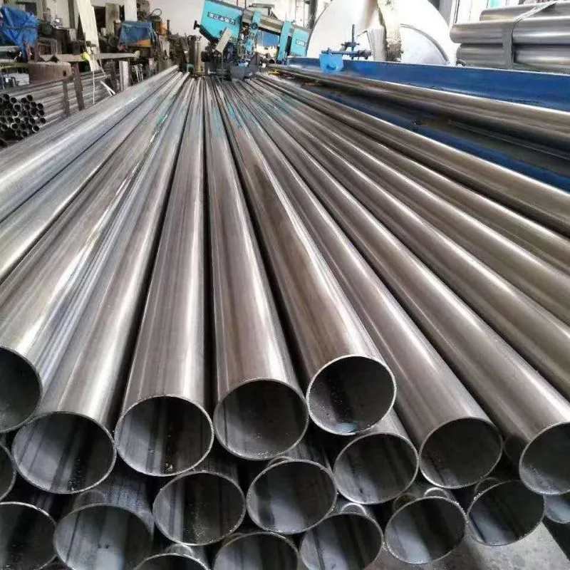 Rich Stock Round Stainless Steel Pipes for Food Using 304/316/316L Top Standard Customized Tubes Fur
