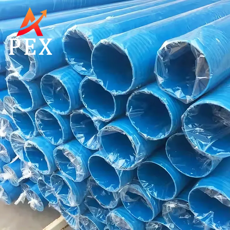 Customized Color and Size Cr Certified PVC High-Pressure Pump Pipe PVC Drilling Pipe PVC Plastic Pip