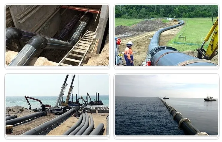 Polytene Composite Material Petrol Station Pipe Gasoline Gas Upp PE Pipeline