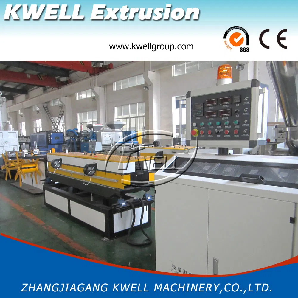 Plastic Corrugator Machine Parts Single Wall Corrugated Pipe Extruder Machine for Sale