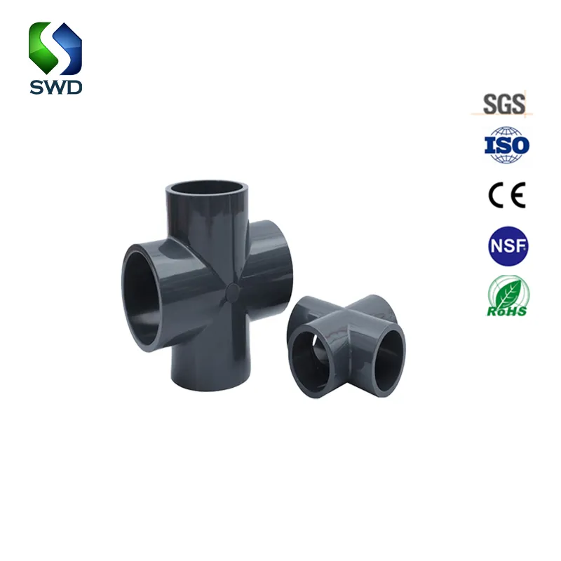 Wholesale 20mm-400mm DIN/ASTM Pn10/Pn16 PVC Pressure Pipe Fittings for Water Supply
