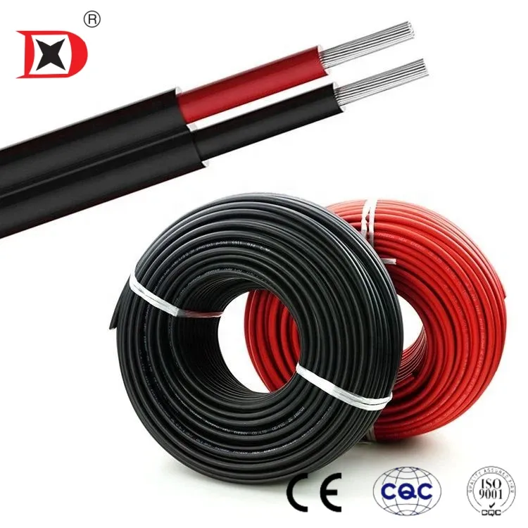 High Strength Solar Cable 6mm² Flame Retardant Xlpo Insulated Wire