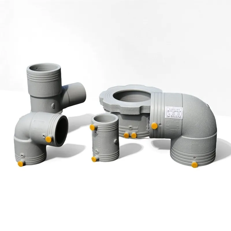 Heat Resistant Plastic Plumbing Precision Tee/Elbow Fitting PE-Rt II Pert Electrofusion Pipe Fittings for Building Heating