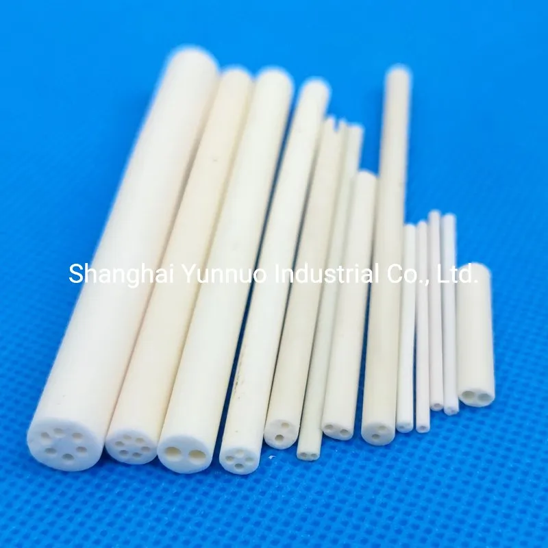 1600c Alsint 99.7% Alumina Al2O3 Ceramic Pipe for Thermocouple Production