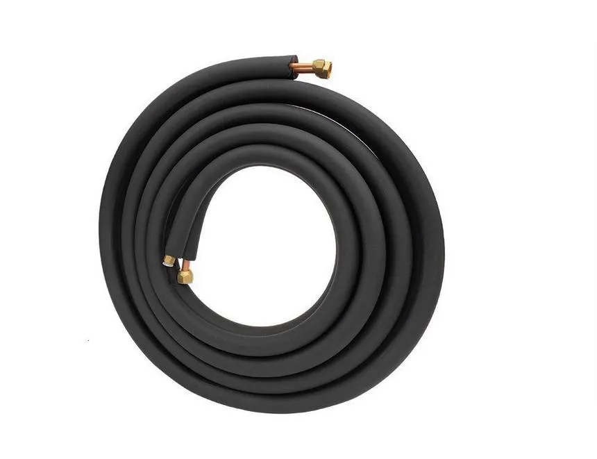 Single Double 1/4 3/8 Pancake Coil Air Conditioner / PE Insulated / AC Copper Pipe