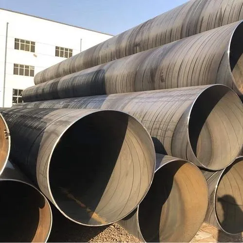 Spiral Pipe High Strength Power Plant Pipeline Large Diameter Spiral Welded Steel Pipe