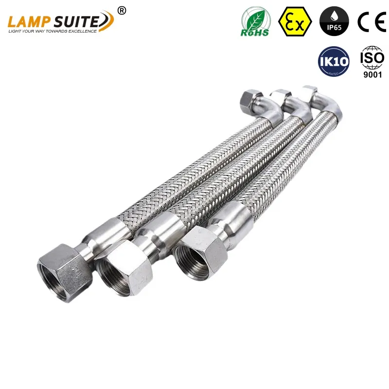 ATEX Explosion Proof Flexible Conduit Coupling High Temperature Internal Thread Pipe Fittings