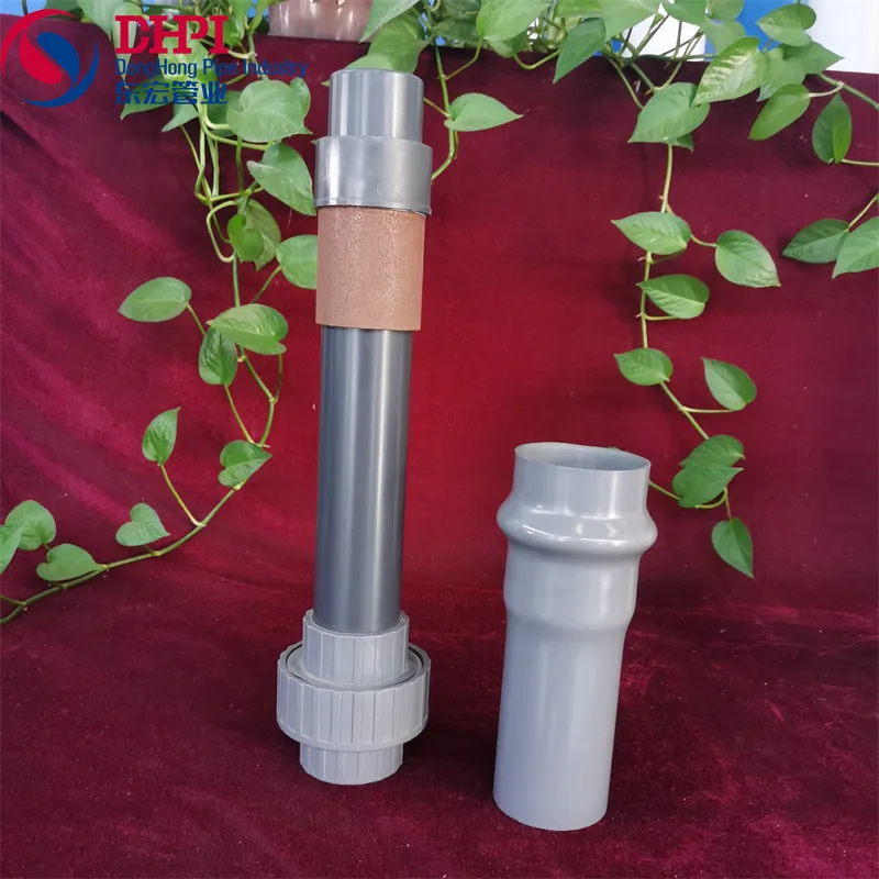 Dhpi PVC-M Gray Water Supply Pipe Agricultural Buried PVC Irrigation Water Supply Pipe Smooth Inner 