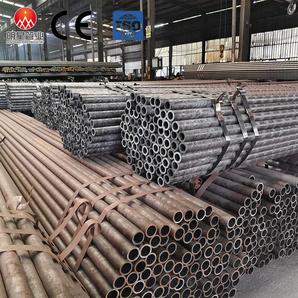Low-Temperature Resistant Seamless 1/2"-18" GB/ASTM/En Carbon Steel Pipe for Cryogenic Sto