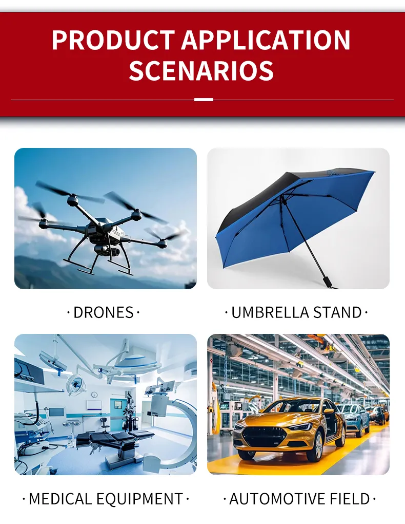 Premium Custom Color Carbon Fiber Square and Rectangular Tubes