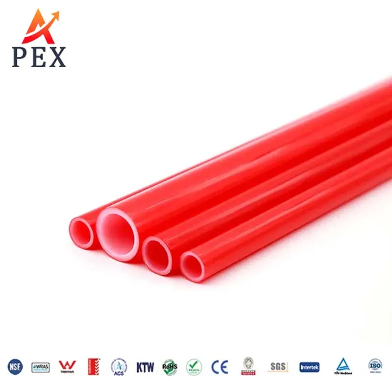 5/8" Transparent Pex Pipe for Hot Water Plumbing, 300FT Roll with Oxygen Barrier, Dual Certifie