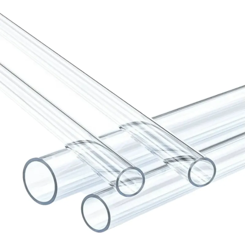 Premium Transparent PVC Pipe for Water and Air Transport
