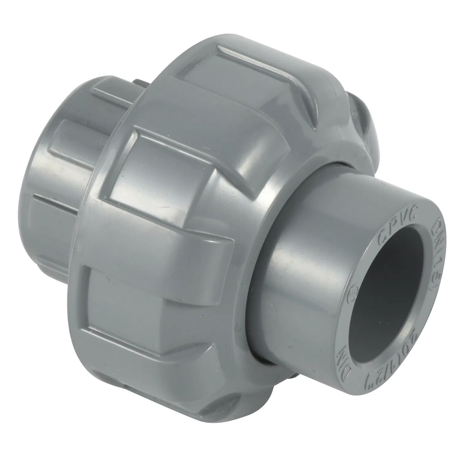 High Quality CPVC PVC Union Plumbing Materials Plastic Pipe Fitting 2 Inch Two Way Pipe Connect