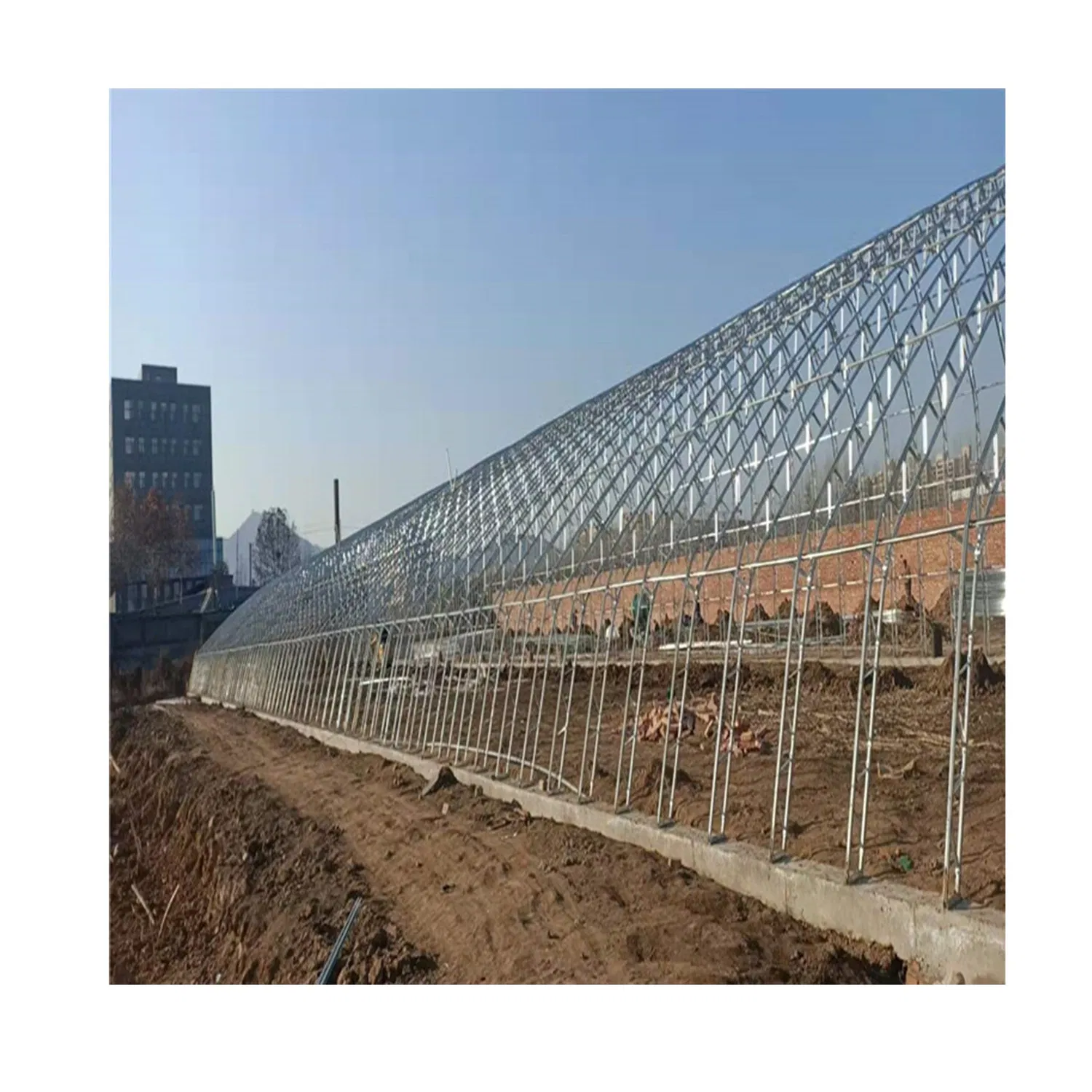 Durable C-Shaped Steel Greenhouse for Effective Plant Cultivation Durable C-Shaped Steel Greenhouse for Effective Plant Cultivation