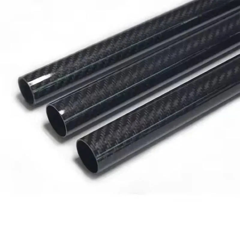 Factory Direct Carbon Fiber Tube T300 24K Carbon Fiber Pipe Tubing