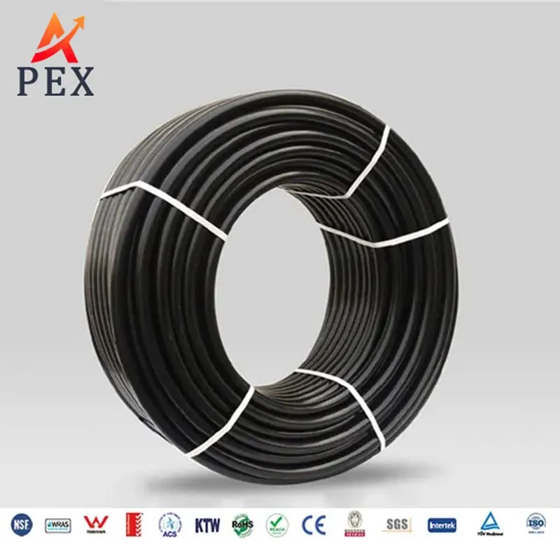 1/2" Red Pex-B Pipe for Hot/Cold Water Supply, Dual Certified to ASTM F1807 & NSF 61