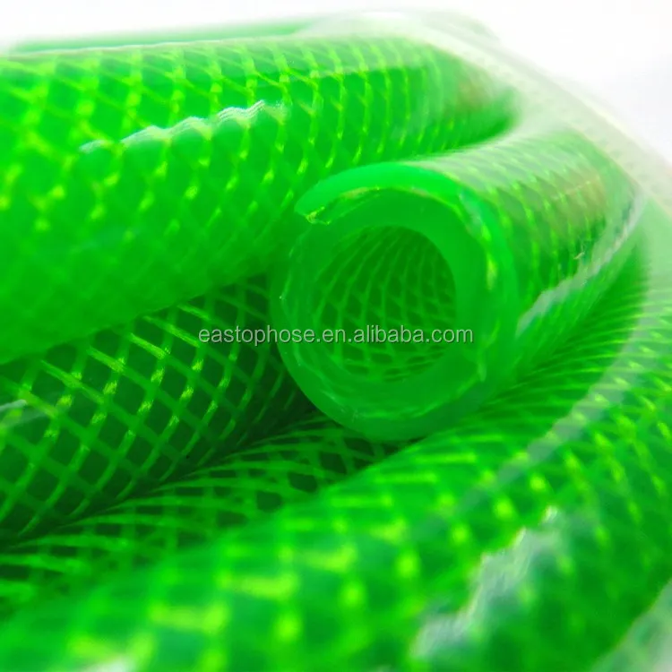 Food Grade 2 Inch PVC Braided Gas Hose Pipe Manufacturing in China for Garden Water Air Fuel