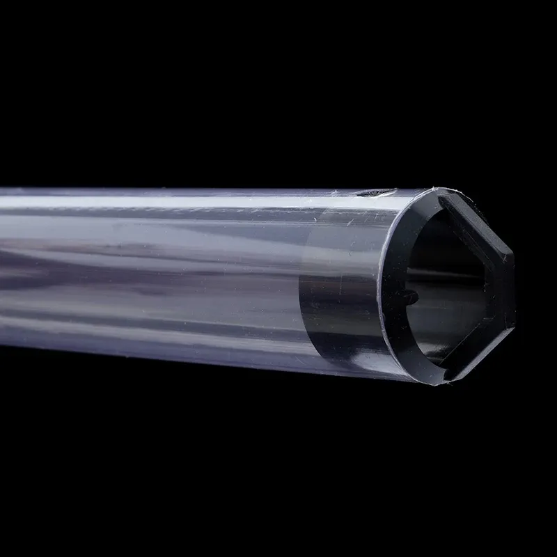 High Quality Accept Custom Standard PETG/PC Schedule 40 PVC Transparent Clear Plastic Water Pipe 8 I