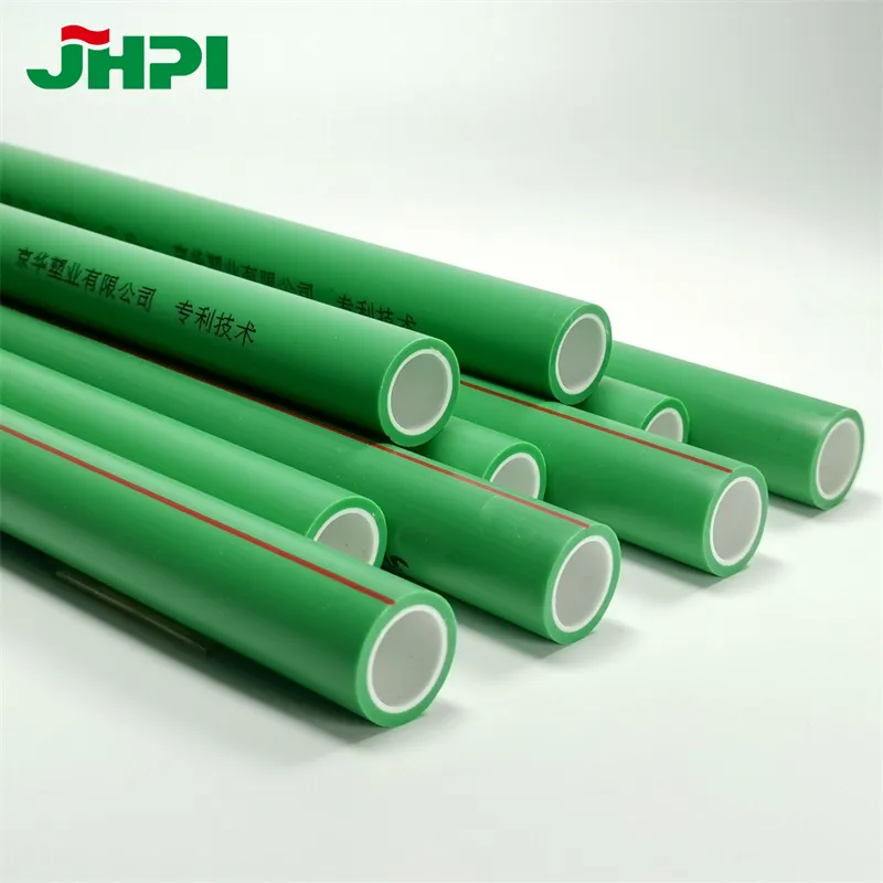 CE Certified Green PPR/PVC/PE Hot and Cold Water Pipes for Household Building Urban Water Supply
