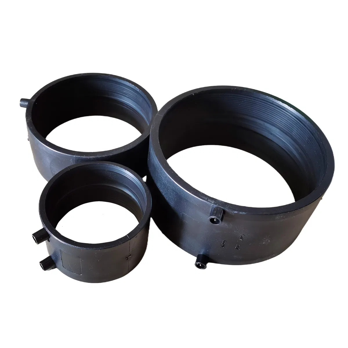 Same Layer Siphon Electrofusion Coupling HDPE Pipe Fittings for Wastewater Drain System