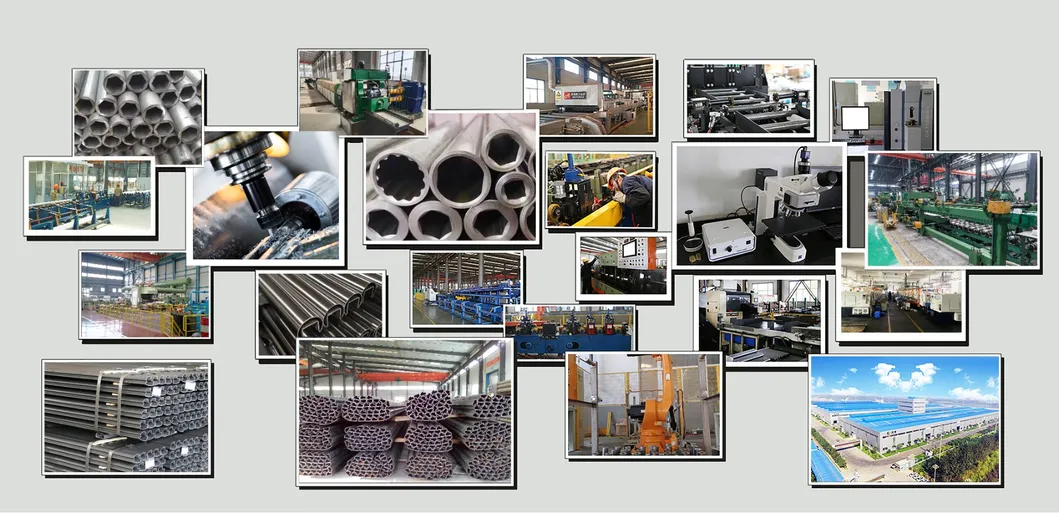 China Factory S355 Q335 St52 20# Special-Shaped Steel Tube Flower Shaped Seamless Steel Pipe for Pto Drive Shaft