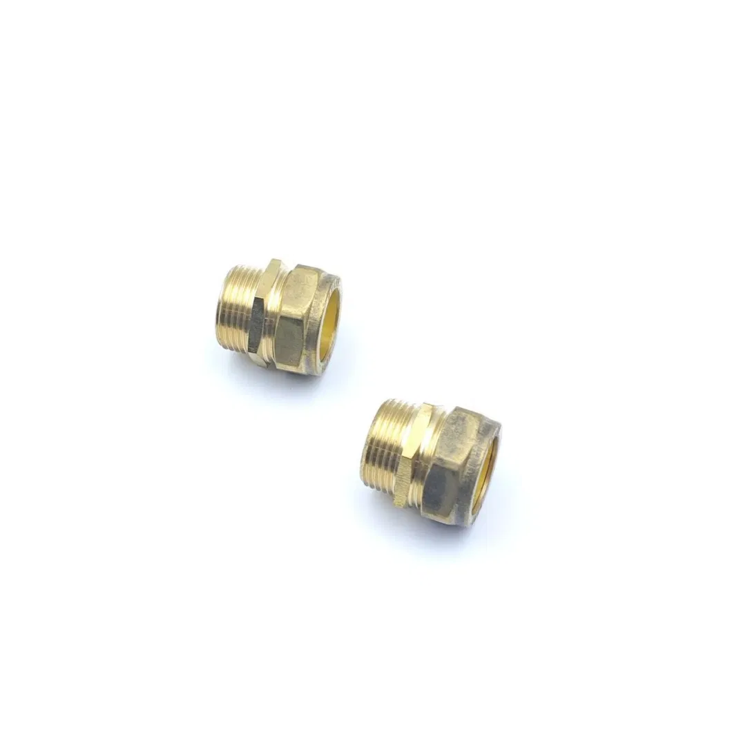 Factory Outlet Brass Female Thread Tee Pipe Fitting for Plumbing, Sanitation Brass Compression Fitting for PVC Pipe