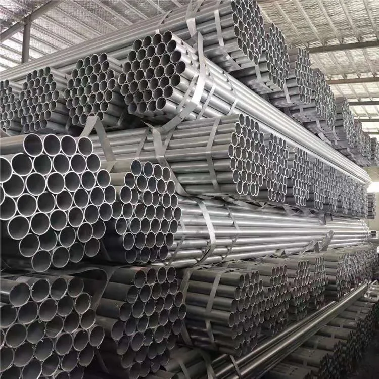 Sch40 Hot Dipped Gi Pipe Pre Galvanized Steel Round Pipe
