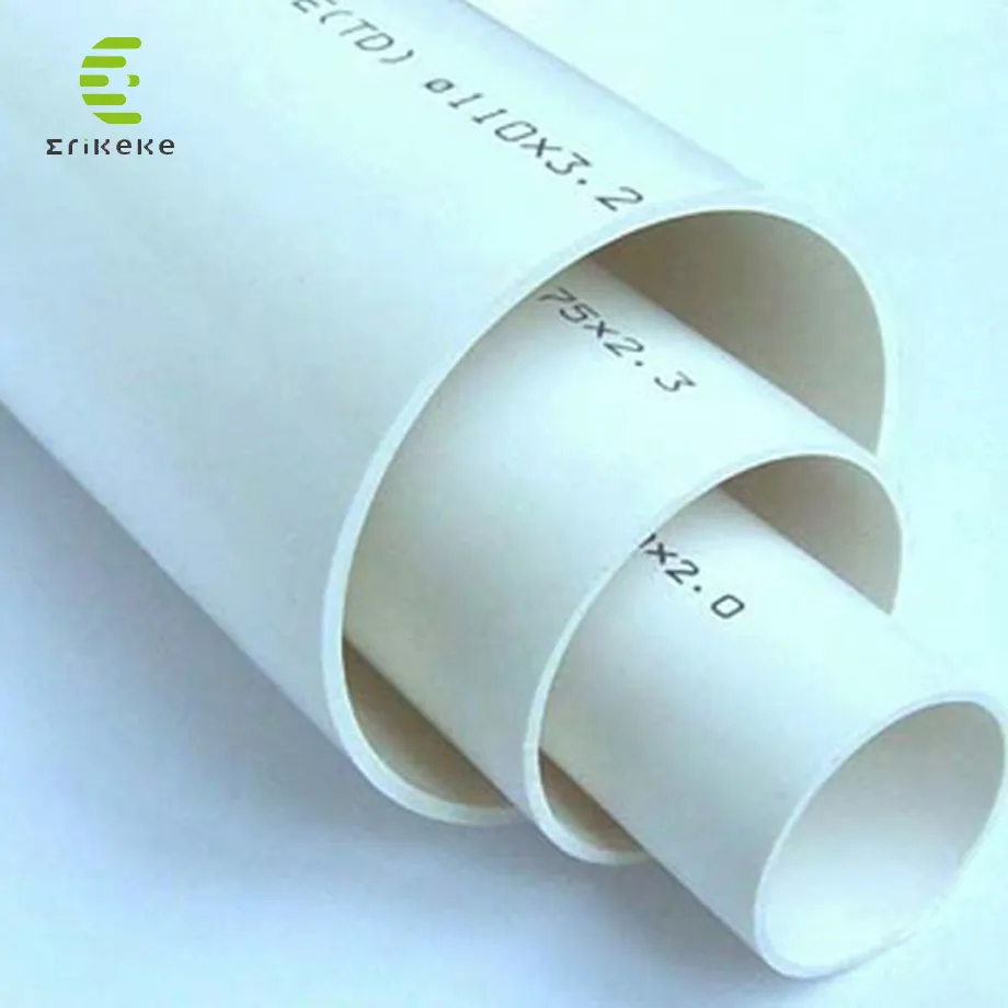 Factory Wholesale Good Quality 2inch PVC Pipe for Water ASTM Sch40 Sch80 Standard CPVC/Plastic Elect