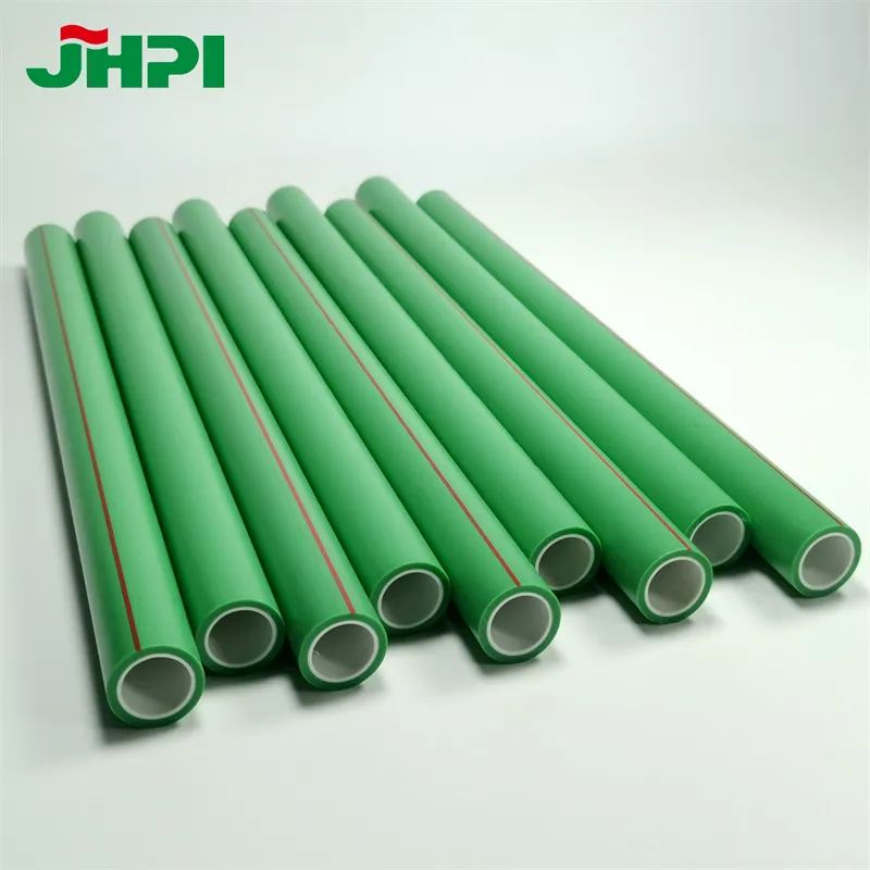 CE Certified Green PPR/PVC/PE Hot and Cold Water Pipes for Household Building Urban Water Supply
