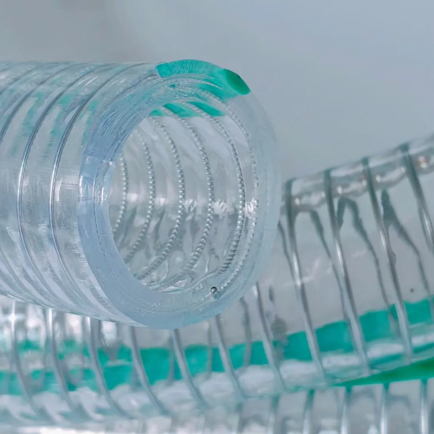 Food Grade PVC Steel Wire Reinforced Soft Water Pipe Pump Video Pipe