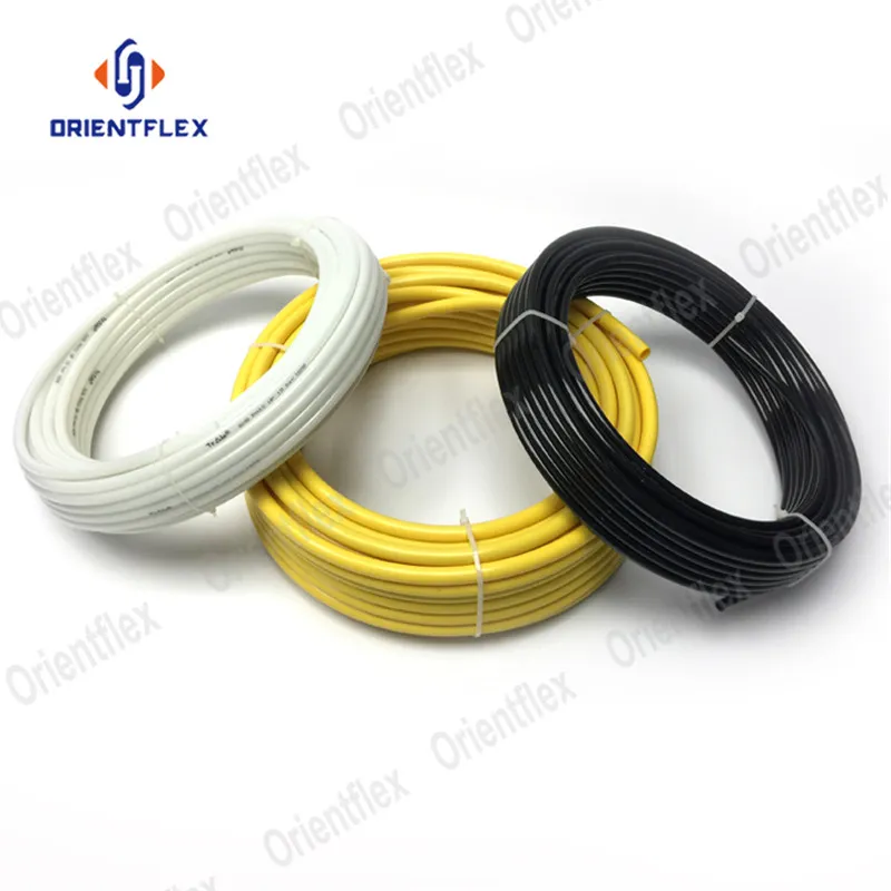 4mm 6mm Black Hard Nylon Air Hose Tubing