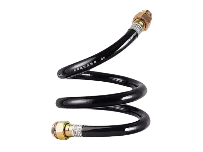 ATEX 1/4" 2" Customizable Flameproof Rubber Hose Explosion Proof Flexible Conduit