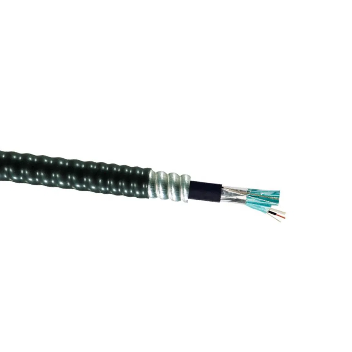 600V 95mm² 4-Core 4X6 AWG + 2X8AWG Copper Core XLPE Inner Sheath Armored PVC Sheath Mc Interlock Pow